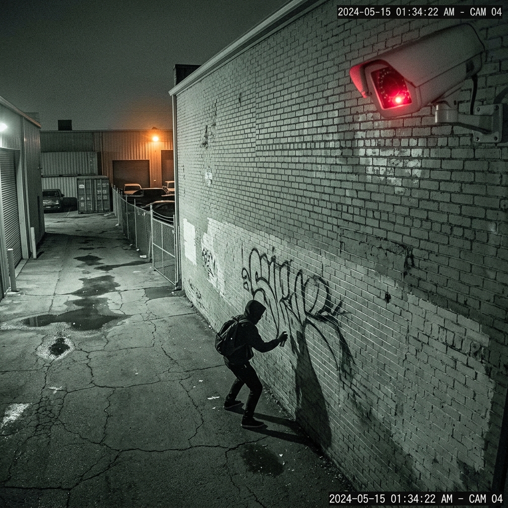 CCTV View Graffiti